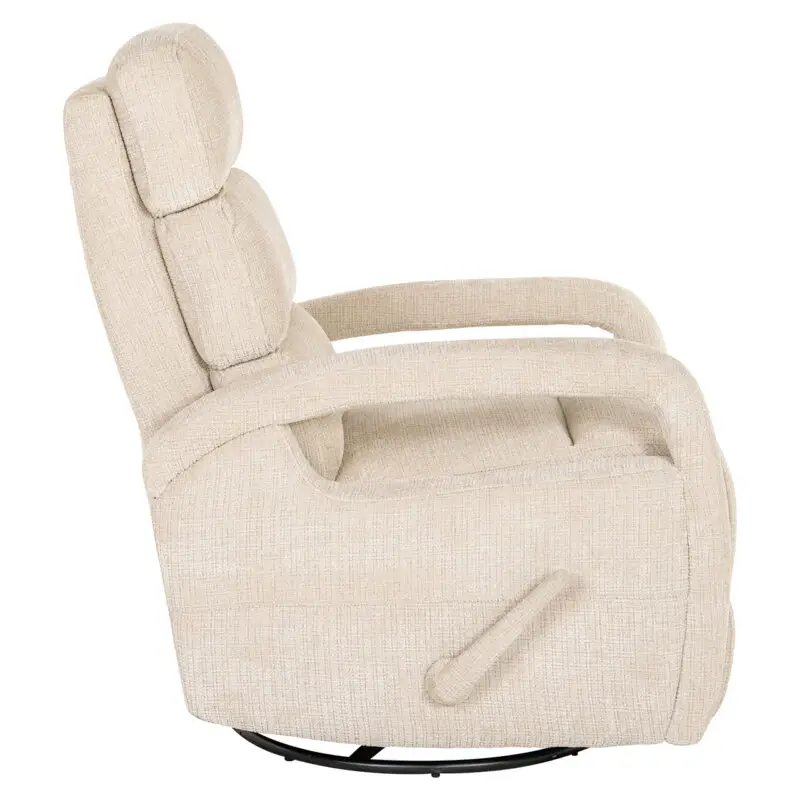 - Relax draaifauteuil Denvi beige chenille (Niagara 902 beige Chenille)