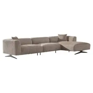 - Bank Hoxton 3-zits + lounge rechts (Be Lovely 170 Beige)
