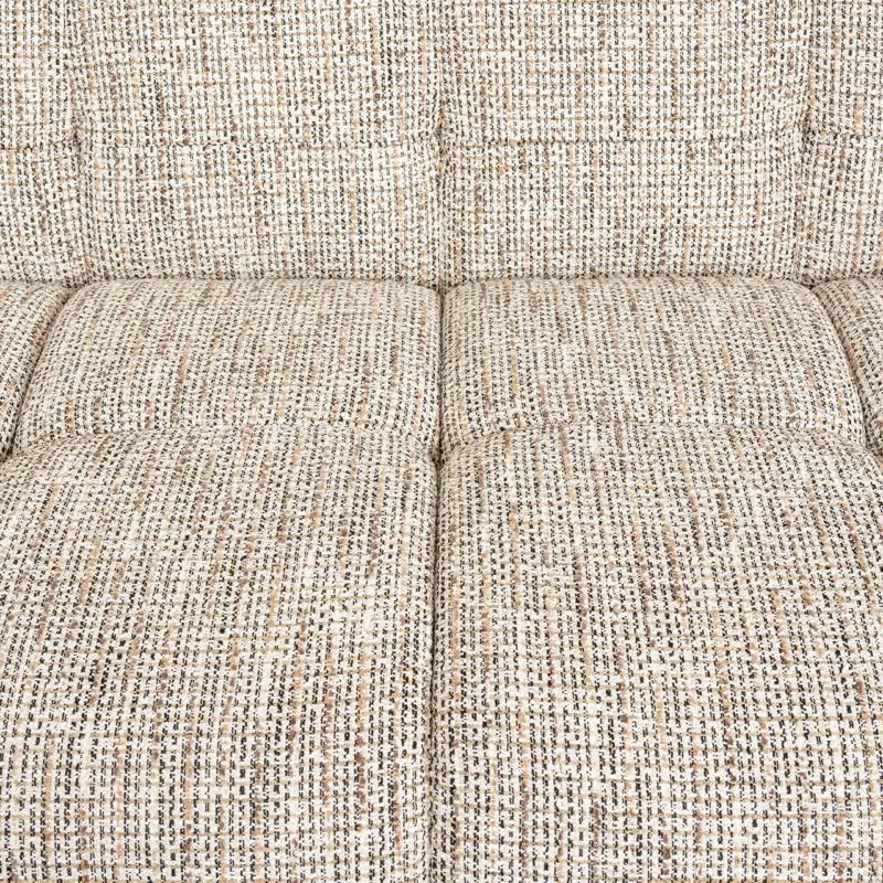 - Bank Hazel 3-zits + lounge links trendy nature (Be Trendy 01 Nature)
