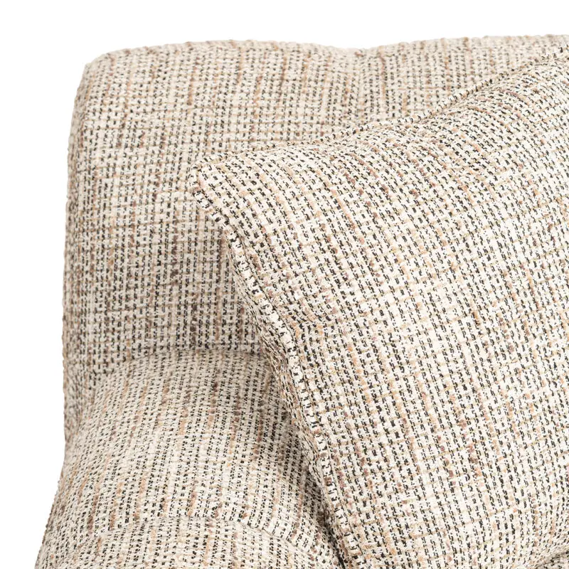 - Bank Hazel 3-zits + lounge links trendy nature (Be Trendy 01 Nature)