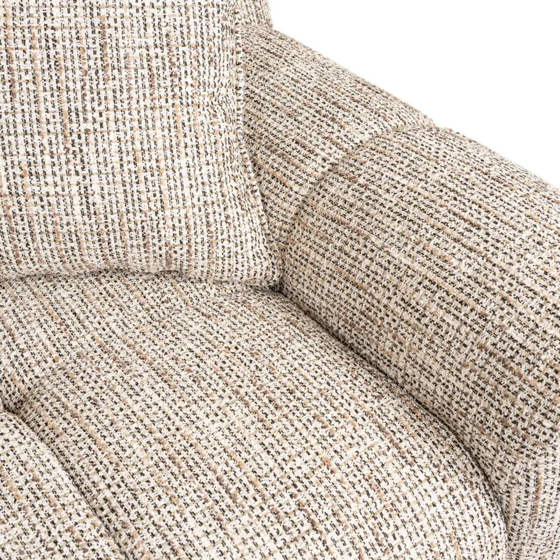 - Bank Hazel 3-zits + lounge links trendy nature (Be Trendy 01 Nature)