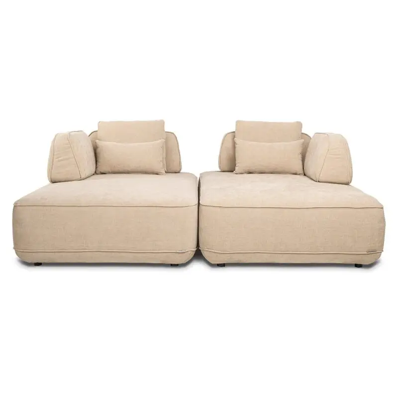 - Bank Tudor met losse rugleuning sand olympus (Sand olympus)