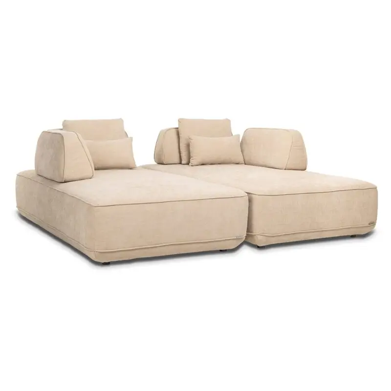 Richmond - Bank Tudor met losse rugleuning sand olympus (Sand olympus) - Afbeelding 14