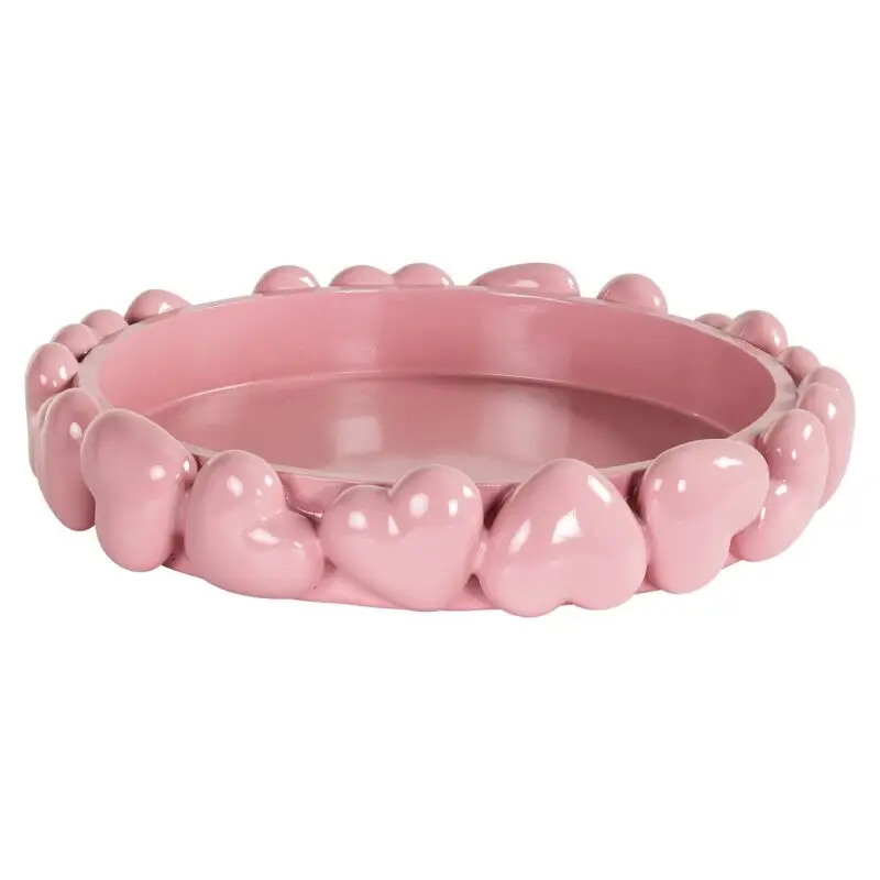 - Dienblad Suzie hearts (Pink)