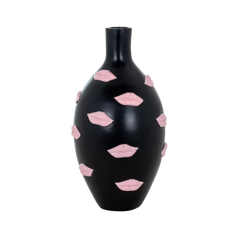 - Vaas Kisses zwart groot (Black)