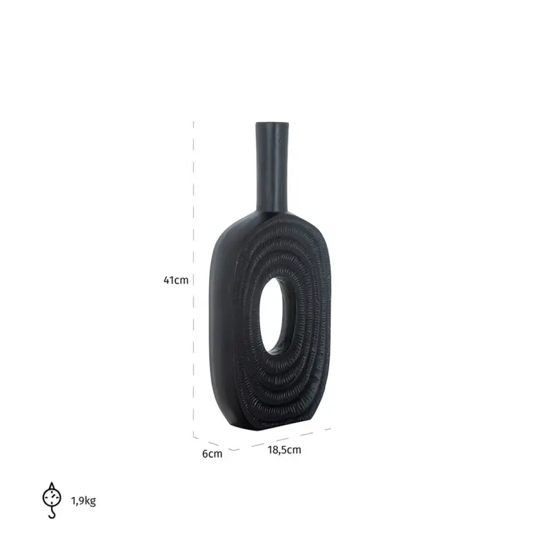 - Vaas Emar groot (Black)