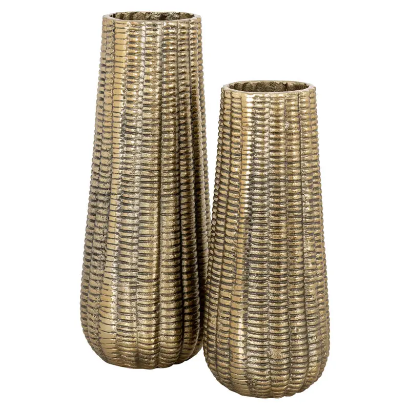 - Vaas Loran groot (Brushed Gold)