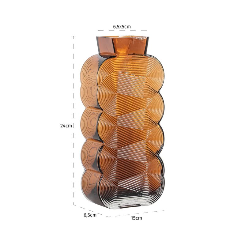 - Vaas Venice groot (Brown)