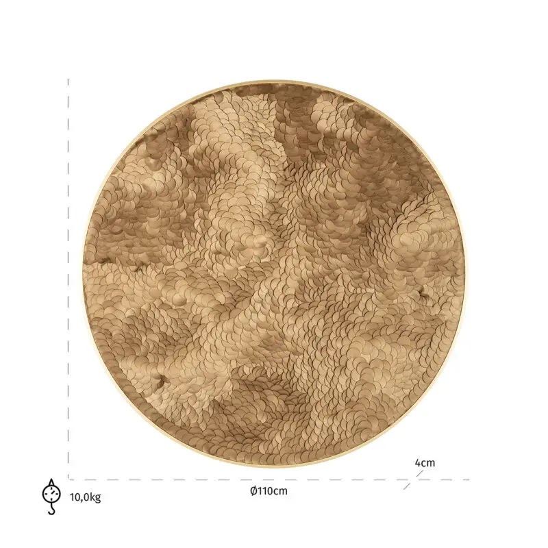 - Wall art Bloom (Gold)