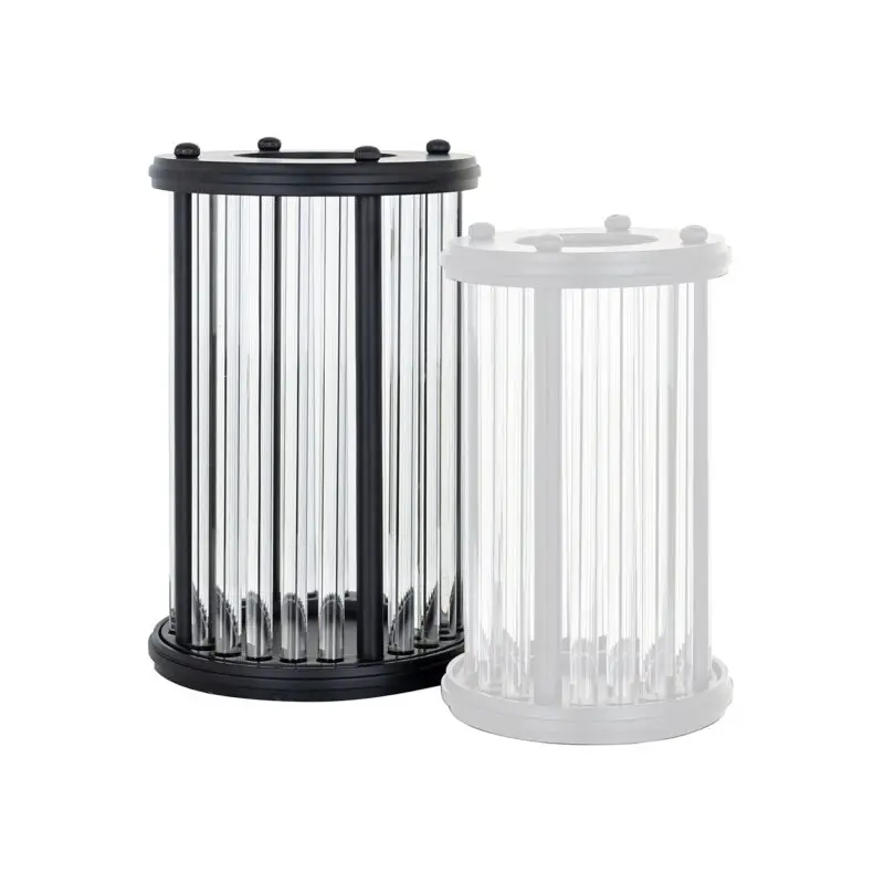 - Windlicht Faey zwart groot (Black)