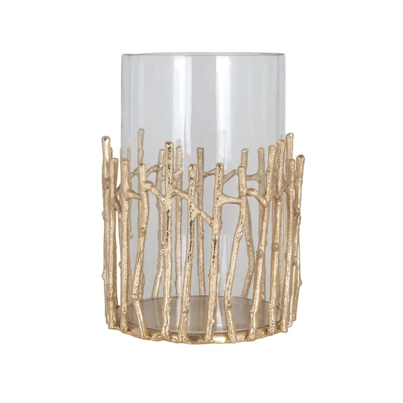 - Windlicht Loretta groot (Gold)