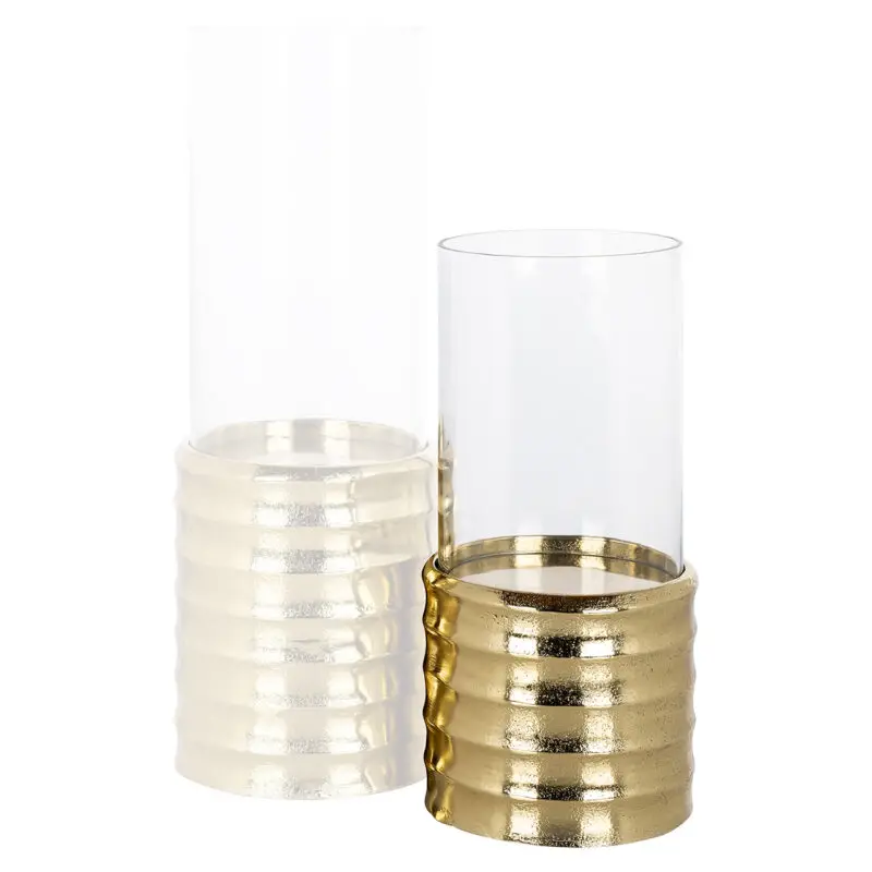 - Windlicht Bodil klein (Gold)