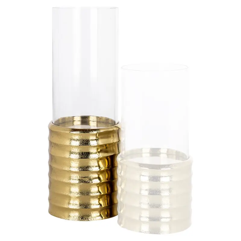 - Windlicht Bodil groot (Gold)