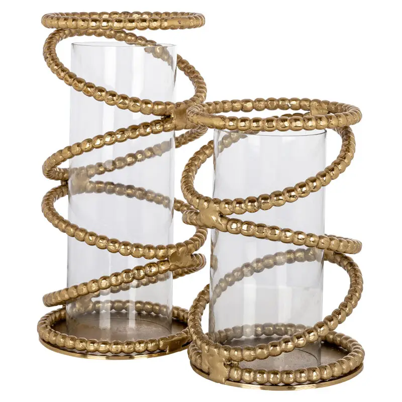 - Windlicht Jaden klein (Brushed Gold)