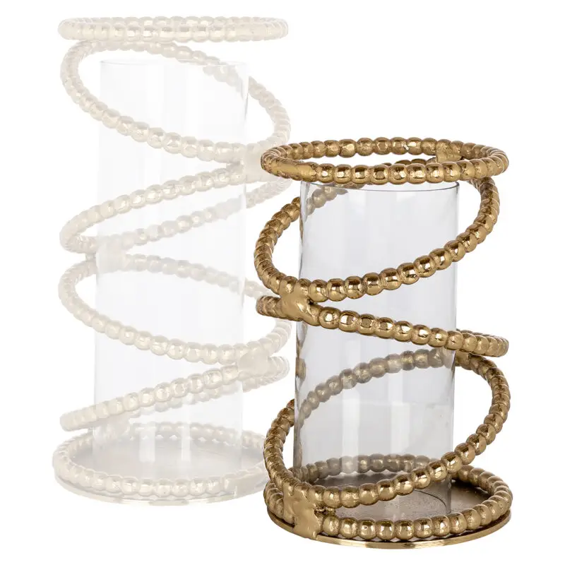 - Windlicht Jaden klein (Brushed Gold)