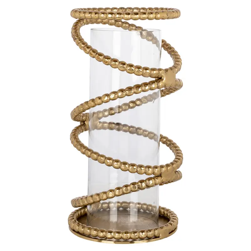 - Windlicht Jaden groot (Brushed Gold)