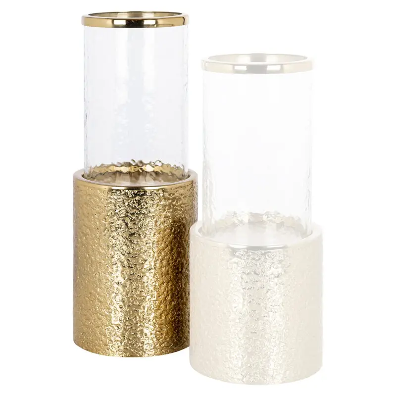 - Windlicht Marlou groot (Gold)