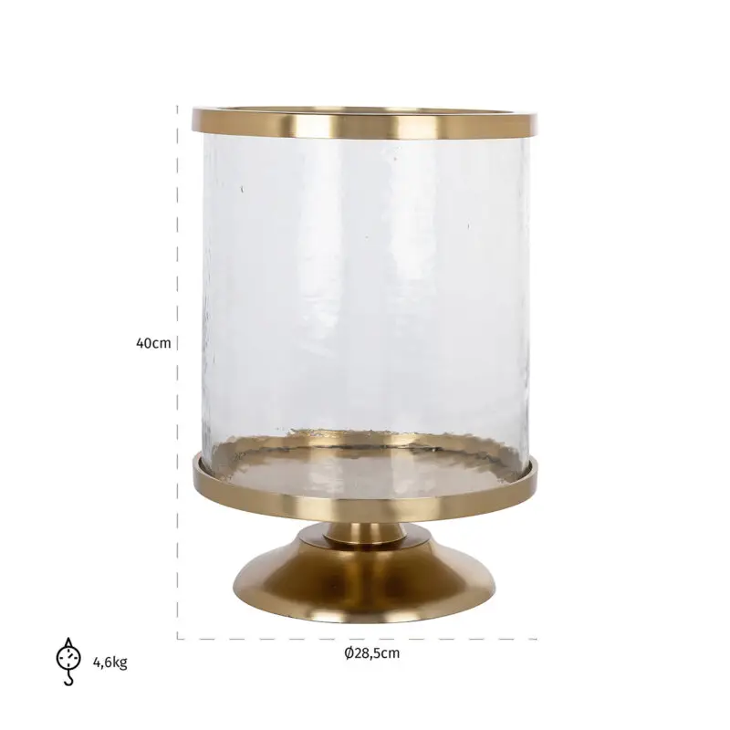 - Windlicht Jaysin (Gold)