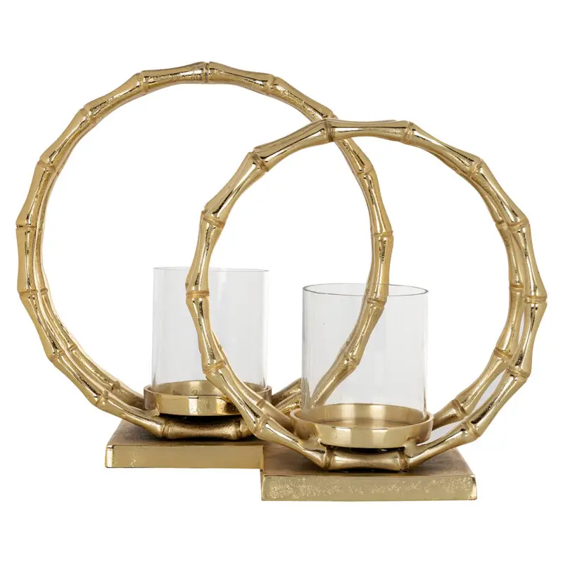 - Windlicht Merlyn klein (Gold)