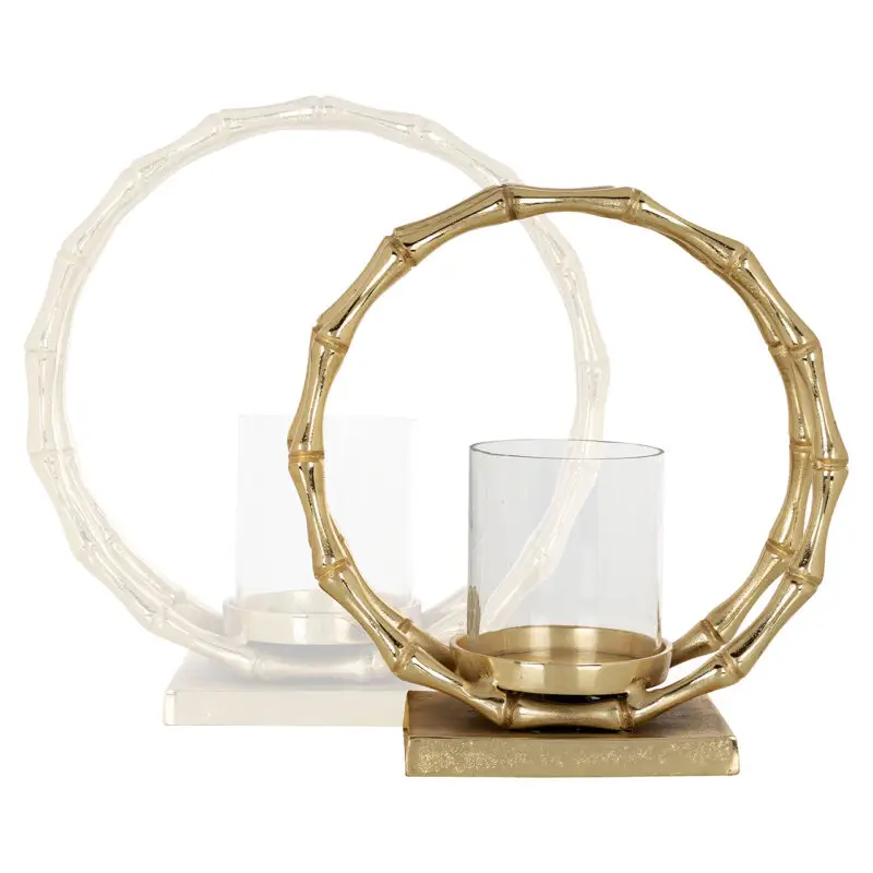 - Windlicht Merlyn klein (Gold)