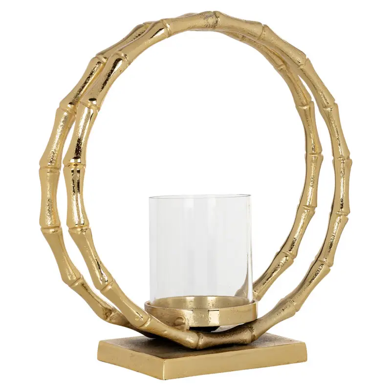 - Windlicht Merlyn groot (Gold)