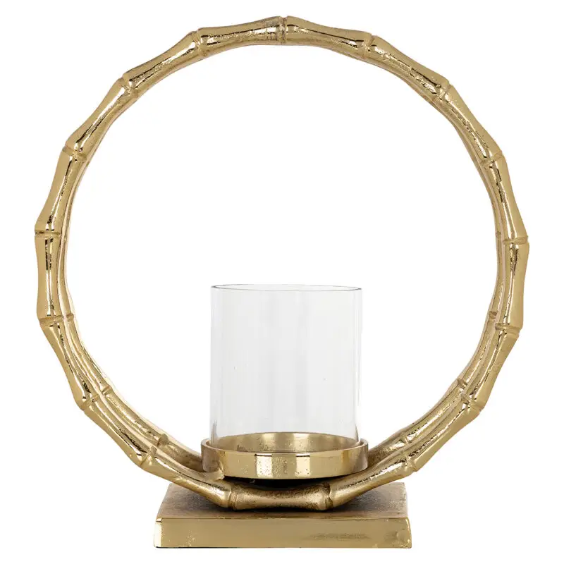 - Windlicht Merlyn groot (Gold)