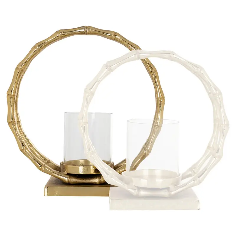- Windlicht Merlyn groot (Gold)