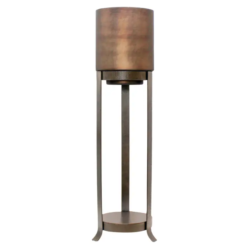 - Windlicht Mione groot (Bronze)