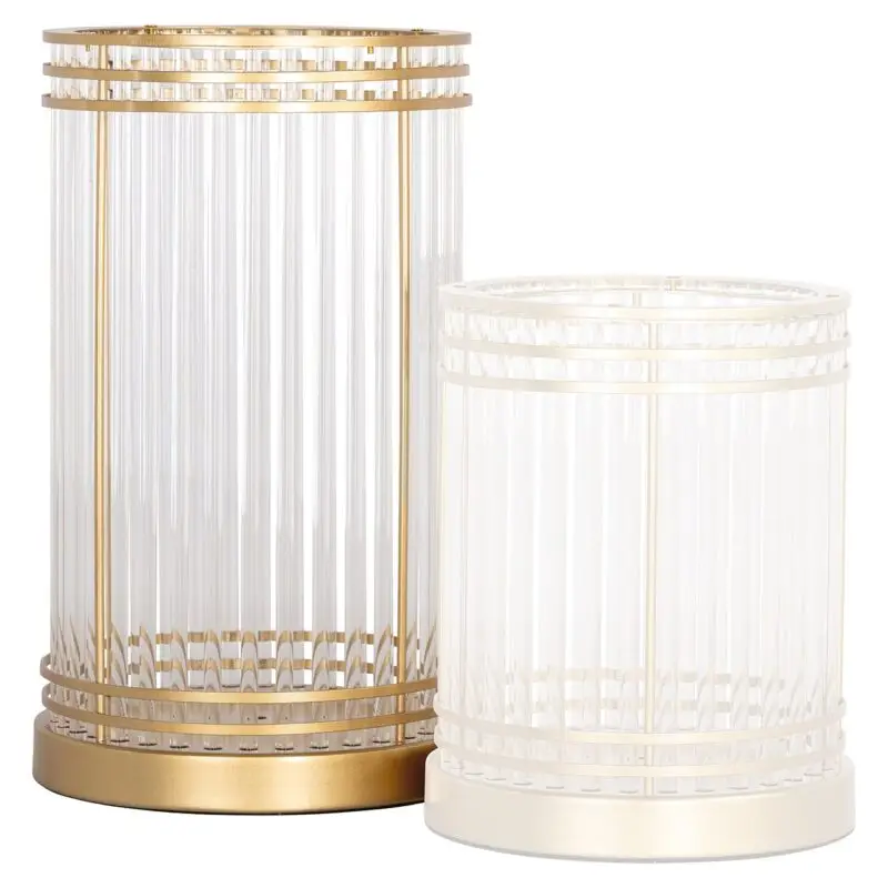 - Windlicht Dyara groot (Gold)
