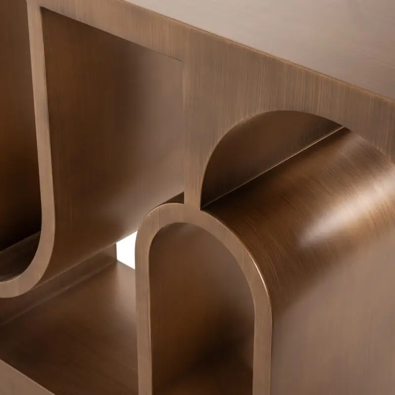- Wandtafel Lugano (Brushed Gold)