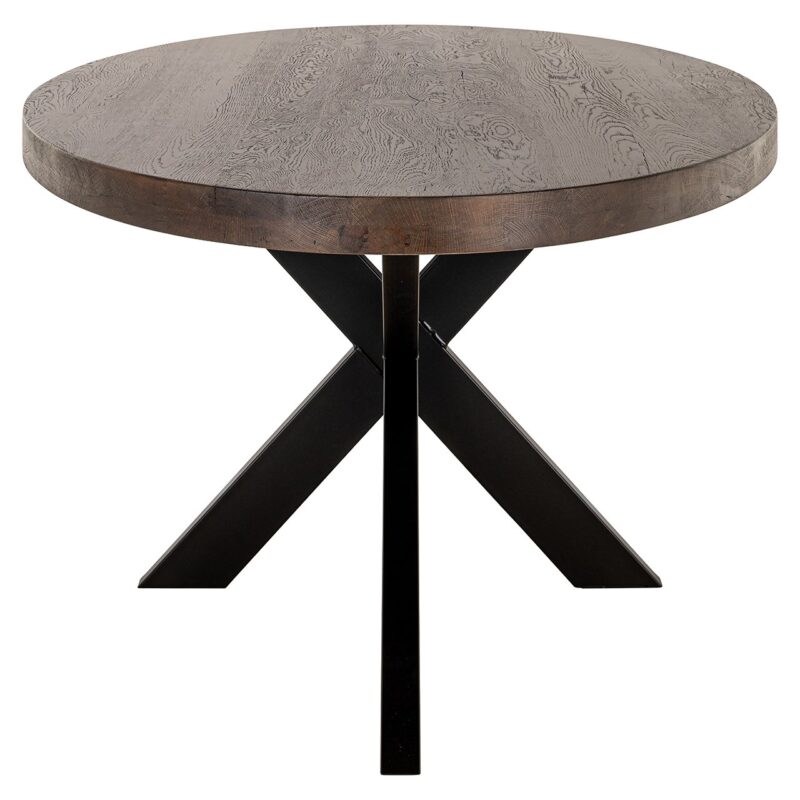 - Eettafel Watson bruin 235 incl. spider leg black (Dark brown)