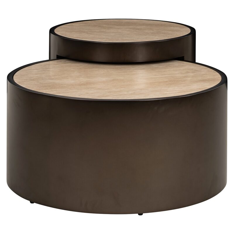 - Salontafel Ronson set van 2 (Beige)