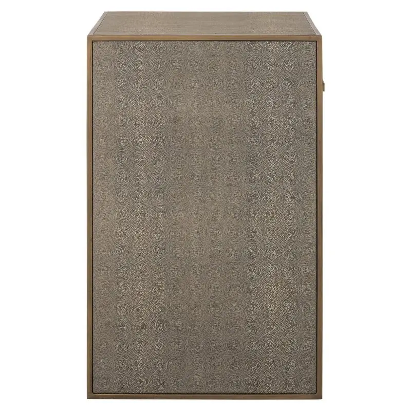 - Nachtkastje Bloomville 1-lade incl. glas (Brown)