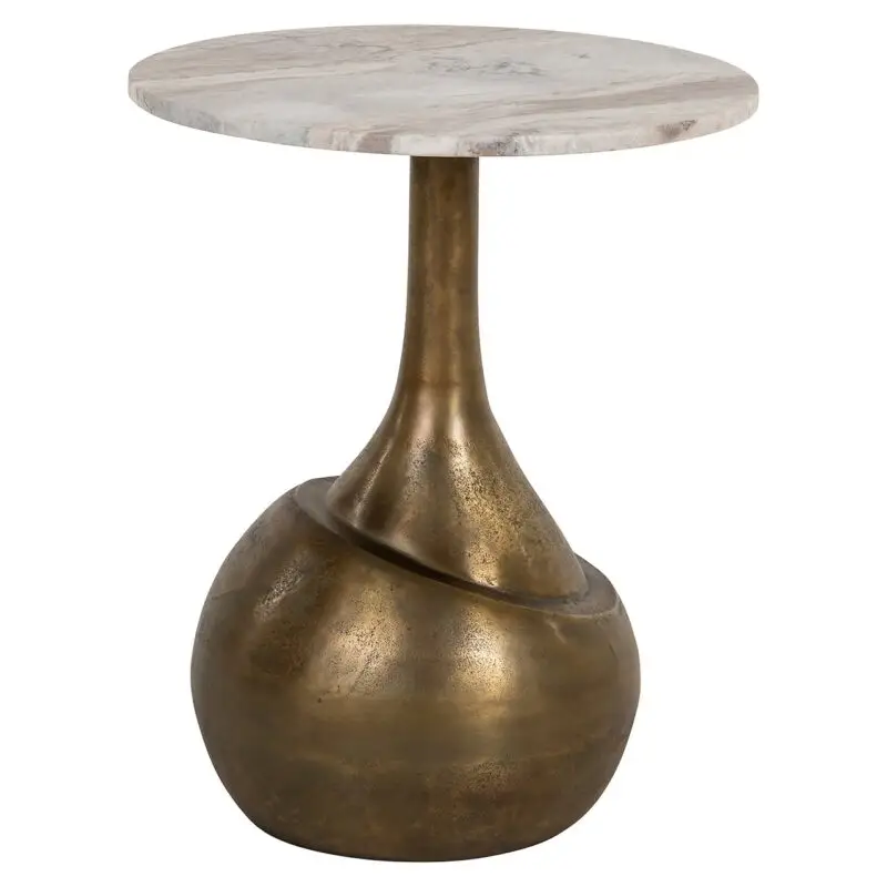 - Bijzettafel Sia (Brushed Gold)