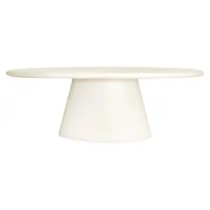 - Eettafel Urban Bloom oval 220 indoor/outdoor (Sandstone)