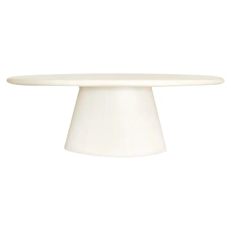 - Eettafel Urban Bloom oval 220 indoor/outdoor (Sandstone)