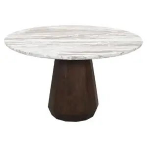 - Eettafel Oberoy 130Ø (Brown)