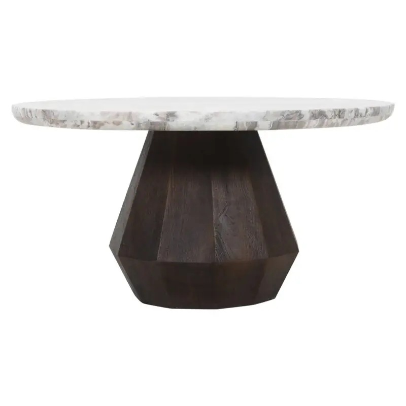 - Salontafel Oberoy 80Ø (Brown)