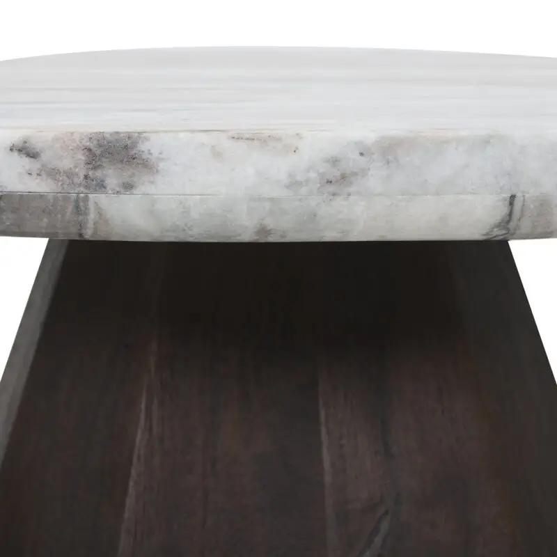 - Salontafel Oberoy 80Ø (Brown)