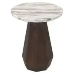 - Bijzettafel Oberoy 45Ø (Brown)