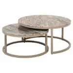 - Salontafel Fairfax set van 2 (Stone)
