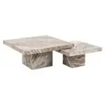 - Salontafel Rashford set van 2 (Stone)