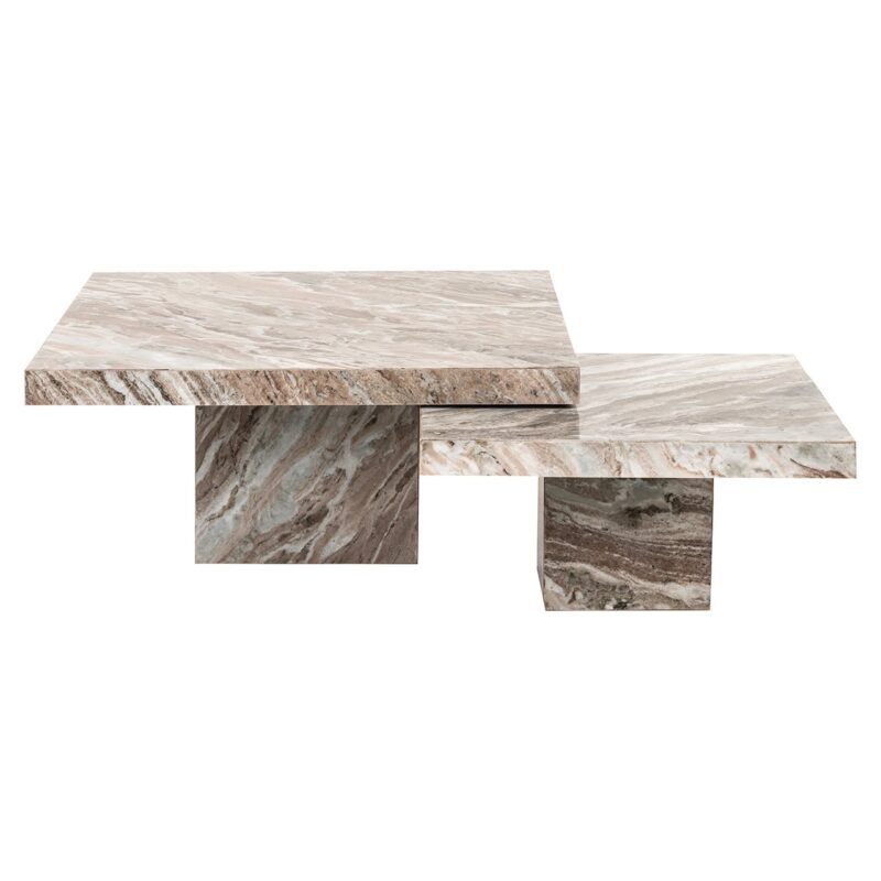 - Salontafel Rashford set van 2 (Stone)