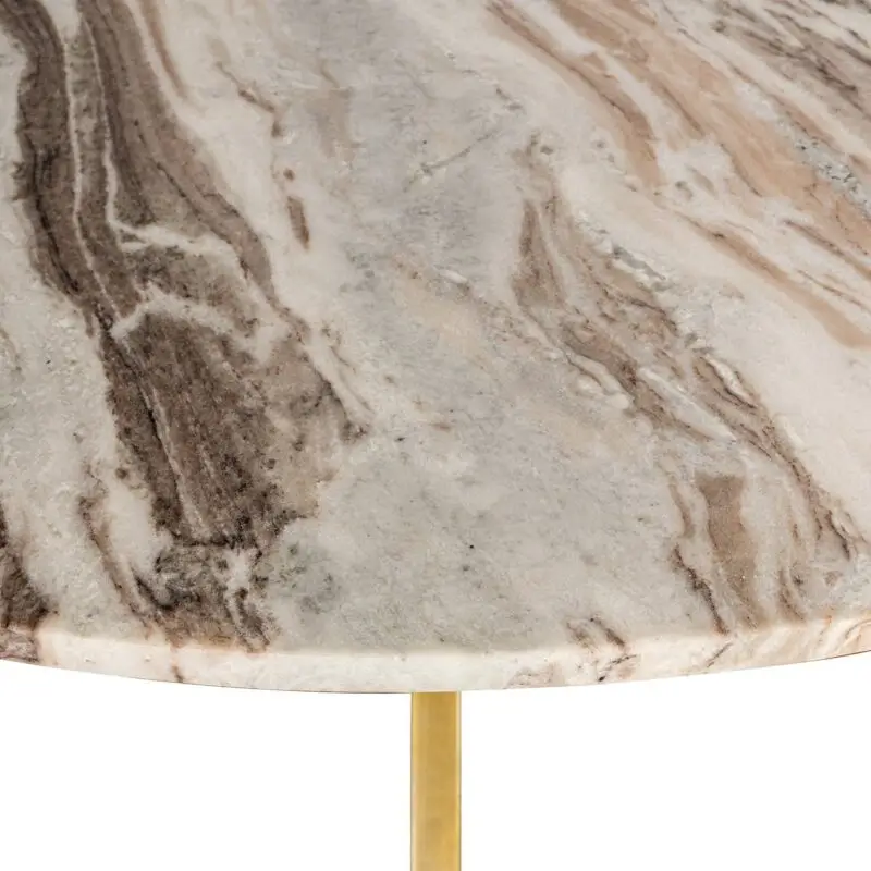 - Eettafel Bottega 140Ø (White)
