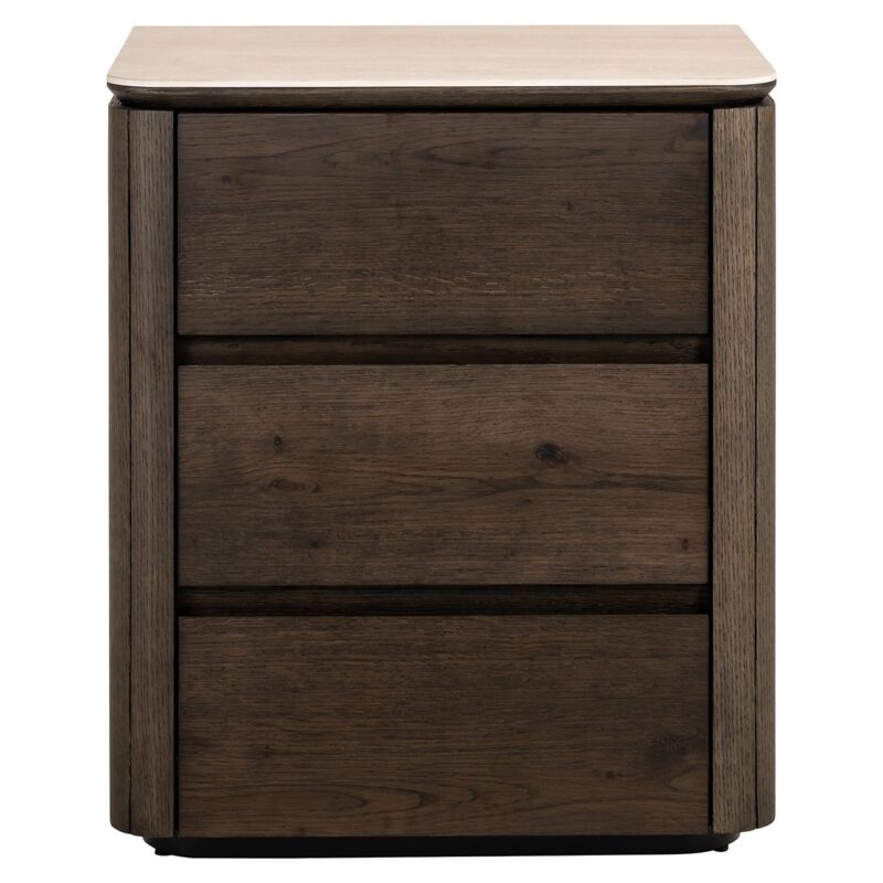 - Nachtkastje Ritz 3-lades (Brown)