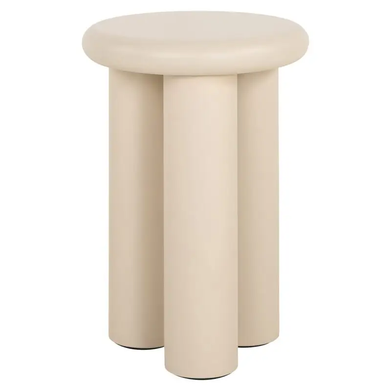 - Bijzettafel Elbaz 35Ø (Beige)
