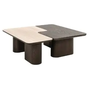 - Salontafel Nando set van 2 (Brown)