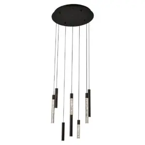 - Hanglamp Oxley 8 lampen (Bronze)