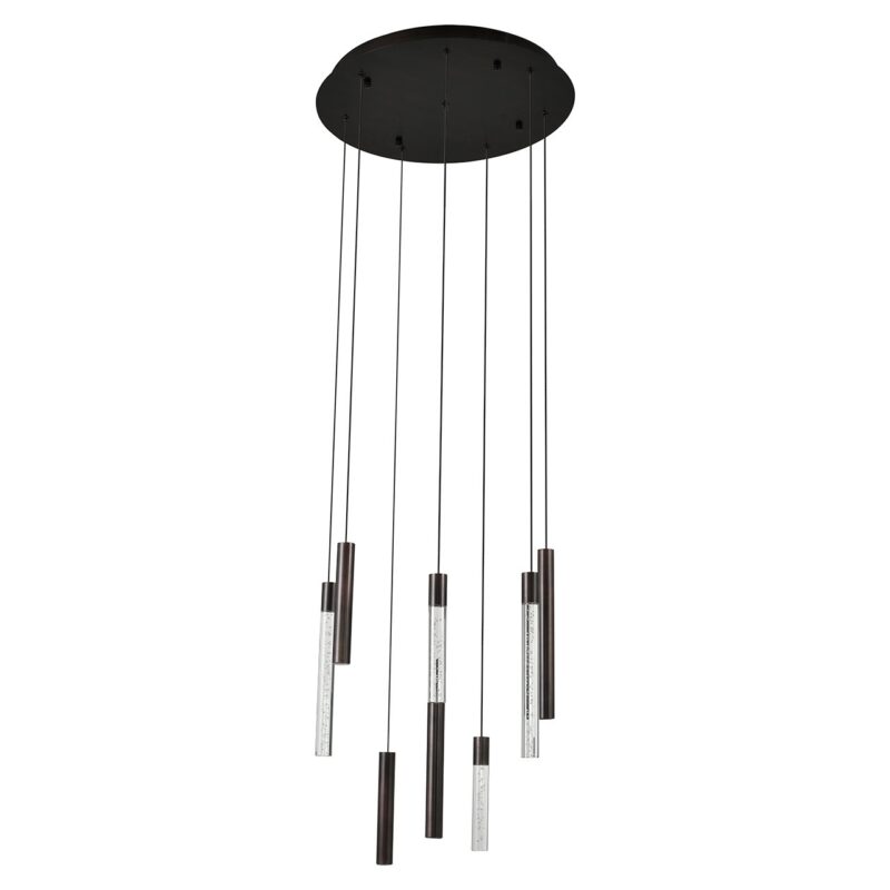 - Hanglamp Oxley 8 lampen (Bronze)