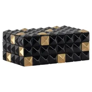 - Opbergbox Velicia (Black/gold)